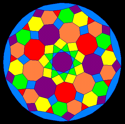 Mandala Based On 45