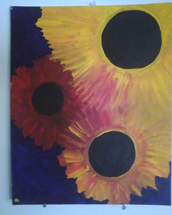 Triple Eclipse (painted 2003)