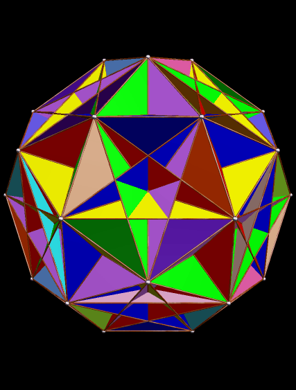 Faceted Icosidodecahedron