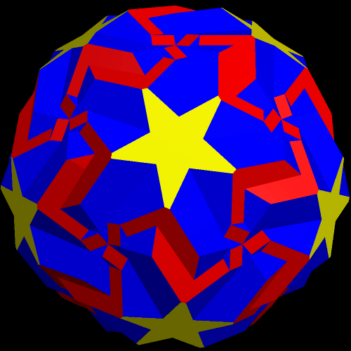 Stars and Triskelions