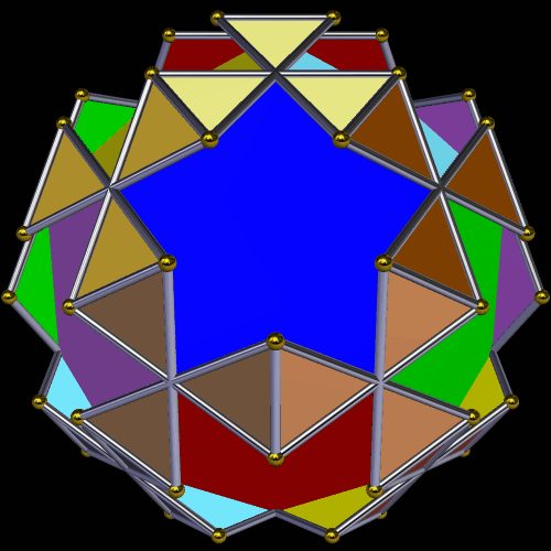 Faceted Truncated Icosahedron