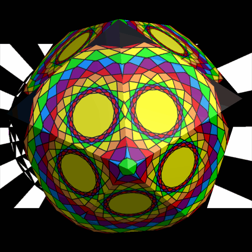 Icosahedron of Mandalas