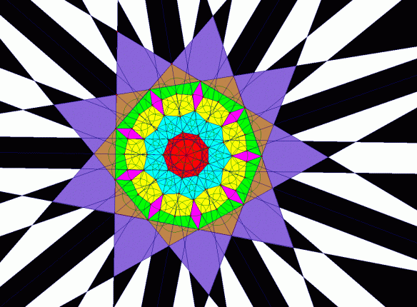 Nonagonal Mandala III