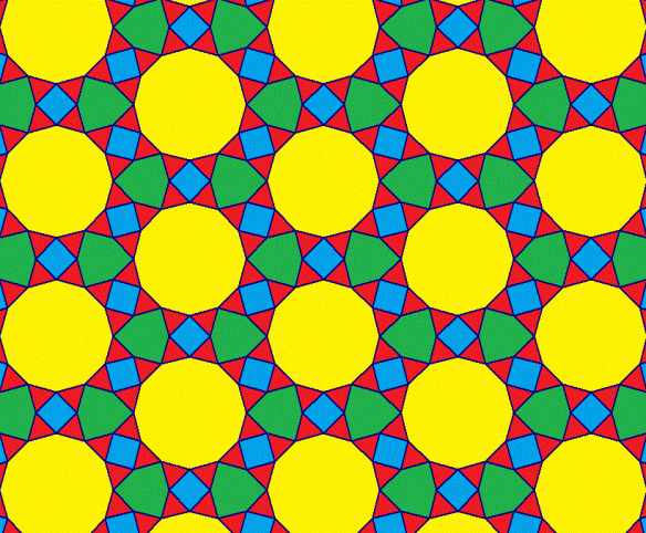 Four-Color Tessellation