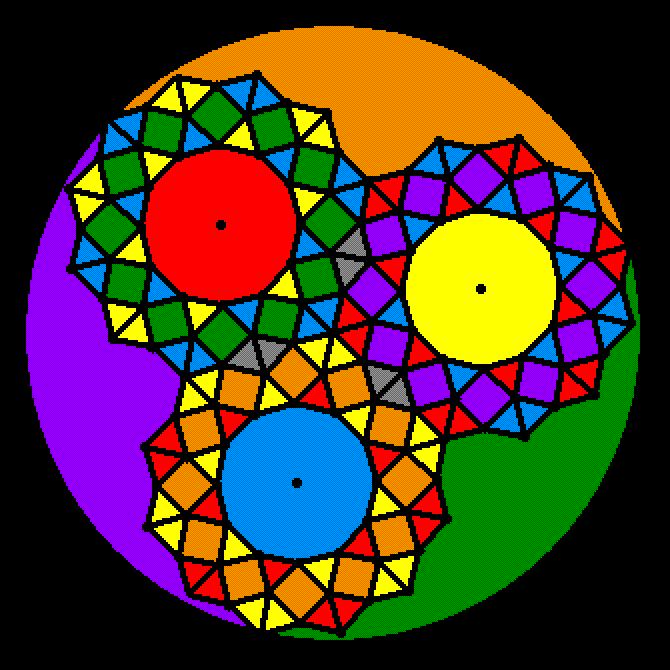 Color Wheel Mandala