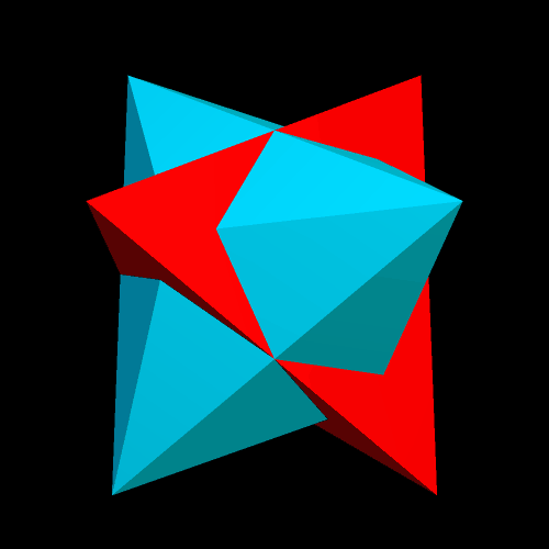 Compound of the Tetrahedron and the Triakis Tetrahedron