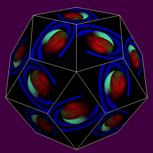 Rhombic TriacontaSaturn