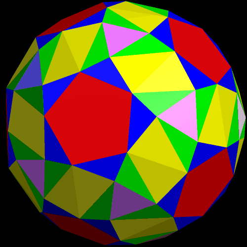 A Twisted Version of the Snub Dodecahedron