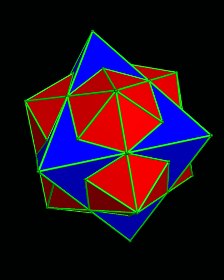 Compound of the Octahedron and the Tetrakis Hexahedron