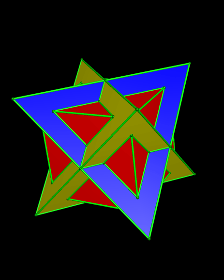 The Stella Octangula, Encasing a Cube