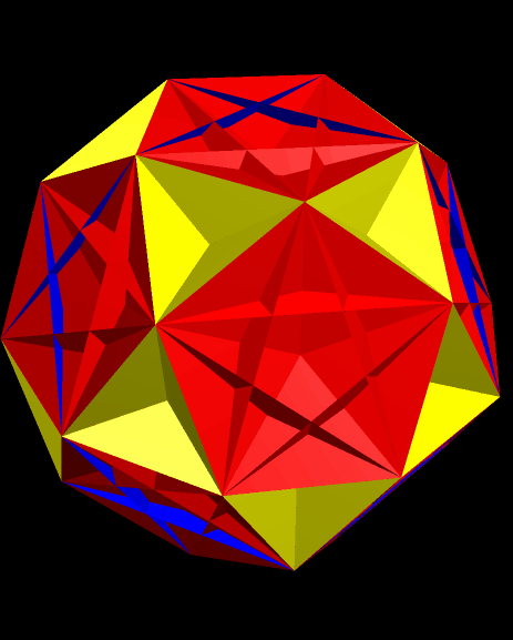 A Faceting of the Icosidodecahedron