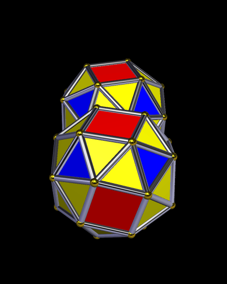 An Enantiomorphic Pair of Snub Cubes