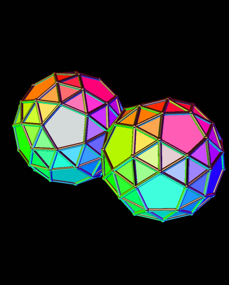 An Enantiomorphic Pair of Snub Dodecahedra