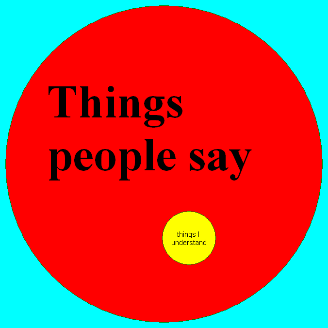 One Aspect of Having Asperger's (at least for one of us)