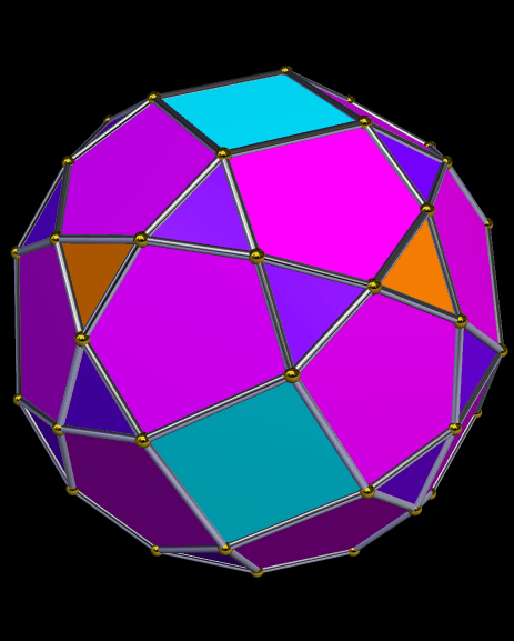 The Dual of the Convex Hull of the Compound of the Snub Cube and Its Dual, the Pentagonal Icositetrahedron