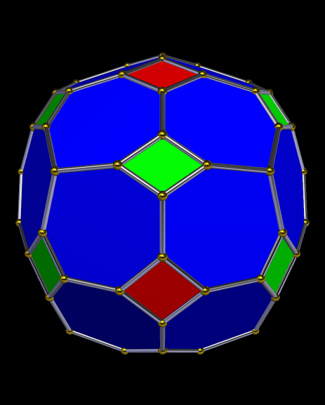 42-Faced Polyhedron Featuring Heptagons