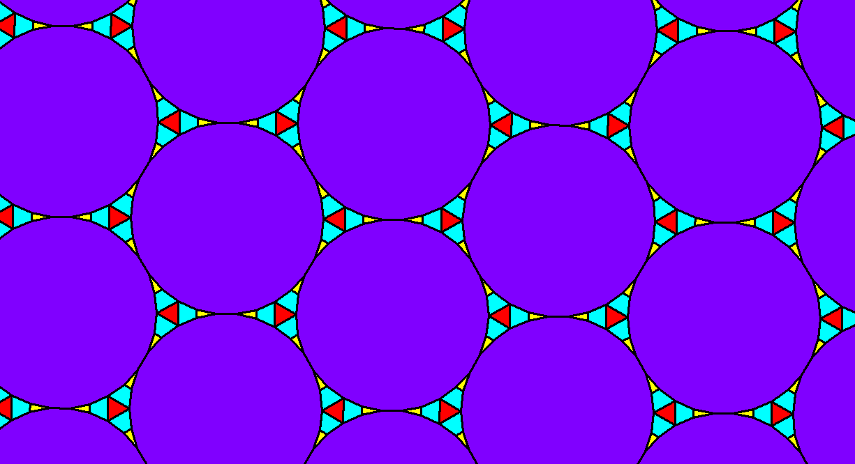Tessellation Using Regular Triacontagons, Isosceles Triangles, Equiangular Triangles, and Trapezoids