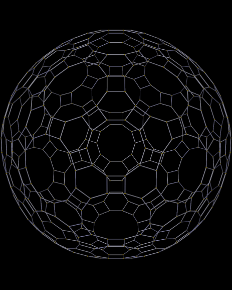 A Wire-Frame Zonohedron Based On the Faces, Edges, and Vertices of an Icosahedron