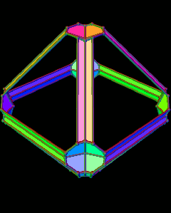 ANTIbEVELED RAINBOW OCTAHEDRONConvex hull