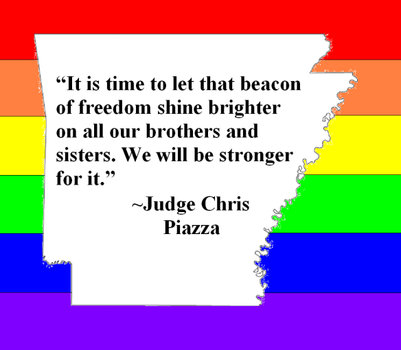 Judge Strikes Down Same-Sex Marriage Ban in Arkansas