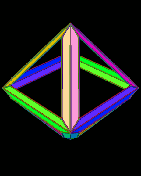 Two Hollow Variants of the Octahedron