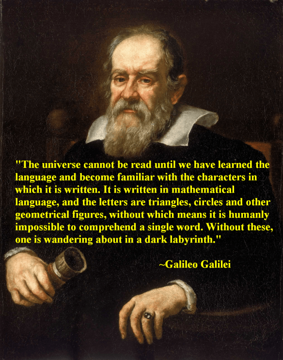 Galileo Galilei, On the Language of the Universe