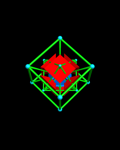 The Hyperspace Analog of the Cube/Octahedron Compound