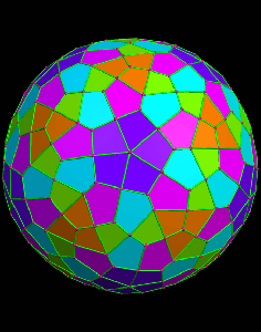 300-faced dual of 362-faced expanded snub dodecahedron convex hull augmented with 3x prisms