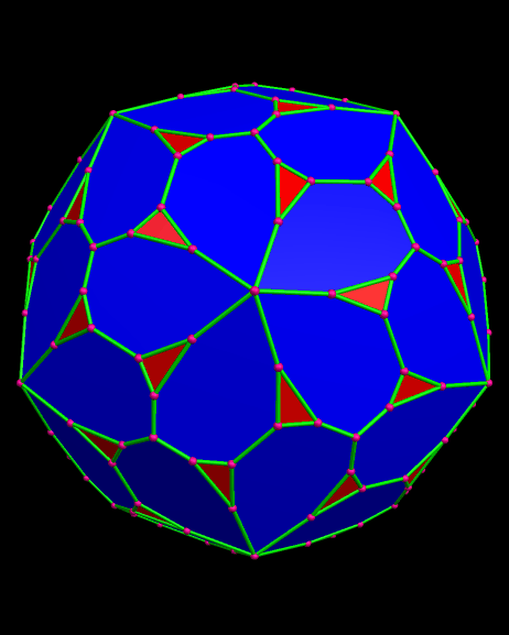 A Polyhedron Featuring Sixty Octagons and Sixty Triangles