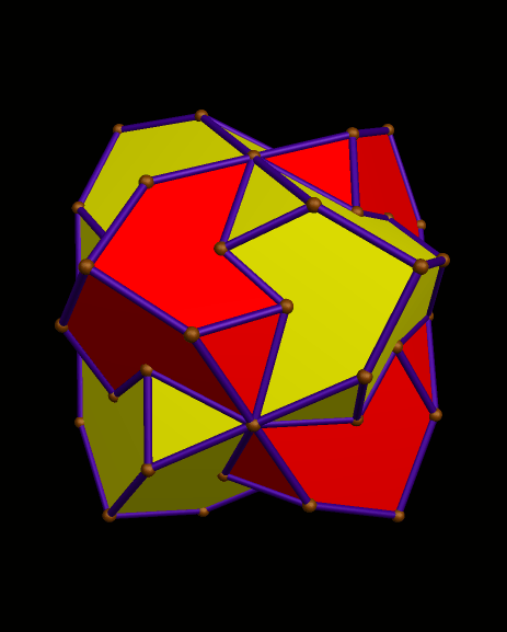 A Bizarre Variant of the Stella Octangula