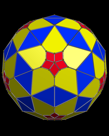 Variations of the Rhombic Enneacontahedron