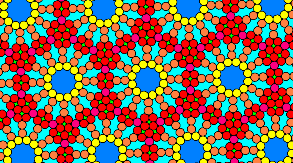 Tessellation Featuring Regular Dodecagons and Triangles, As Well As Several Types of Non-Convex, Equilateral Polygons