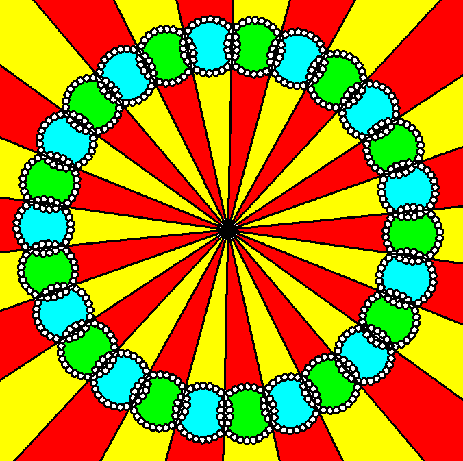 A Ring of 26 Rings of 26 Triskaidecagons