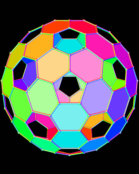 Dual of Geodesic Trunc Icosa