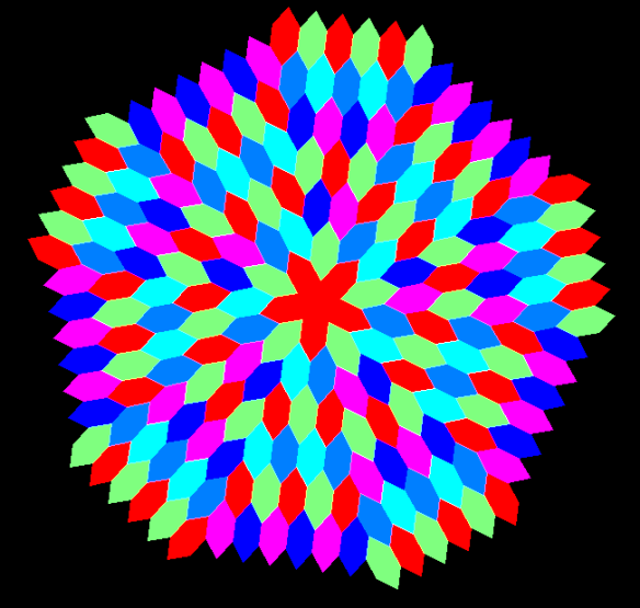 Hex radial tessellation 2
