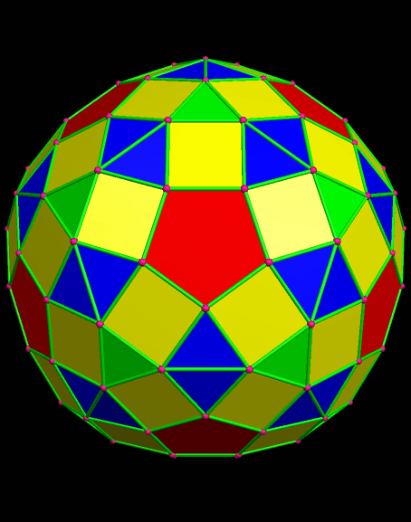 The Convex Hull of a Prism-Augmented Icosidodecahedron As a New Near-Miss Candidate