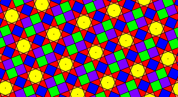 Tessellation Using {8/3} Star Octagons and Squares