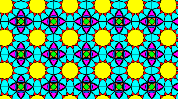 Stained Glass Window from the Church of the Sun