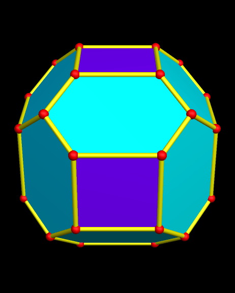 A Truncated Form of the Rhombic Dodecahedron
