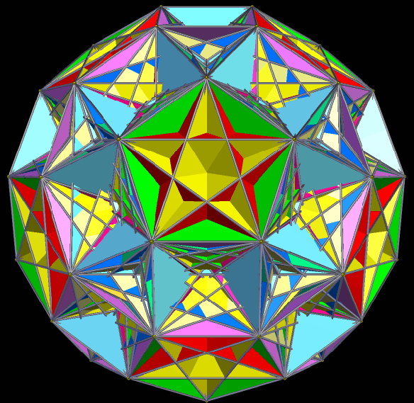 Faceted Rhombicosidodeca