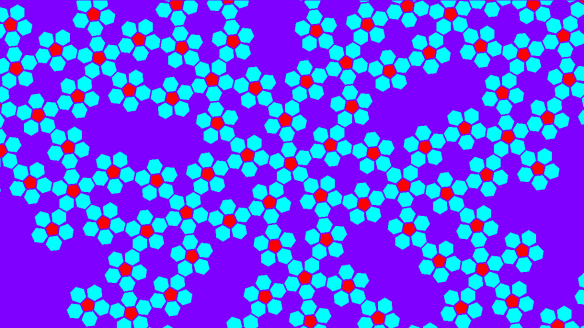 pentagons and hexagons