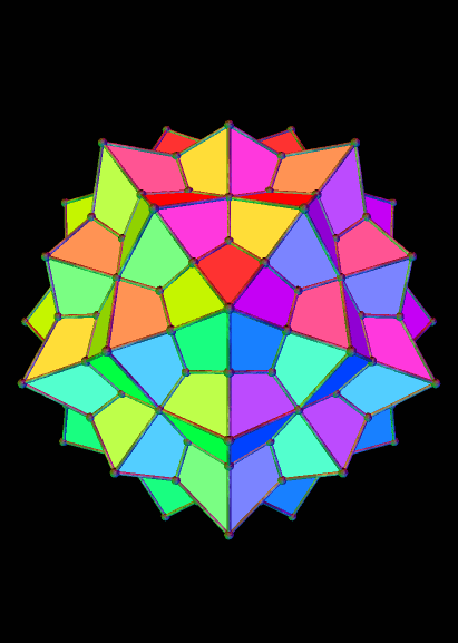 109th stellation of Triakis icosa