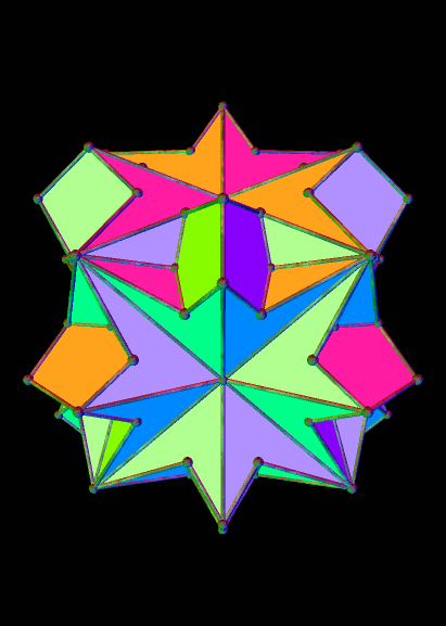 19th stellation of Strombic Icositetra