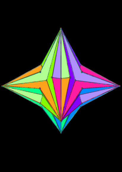 43rd stellation of Strombic Icositetra