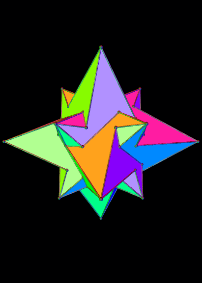 68th stellation of Strombic Icositetra