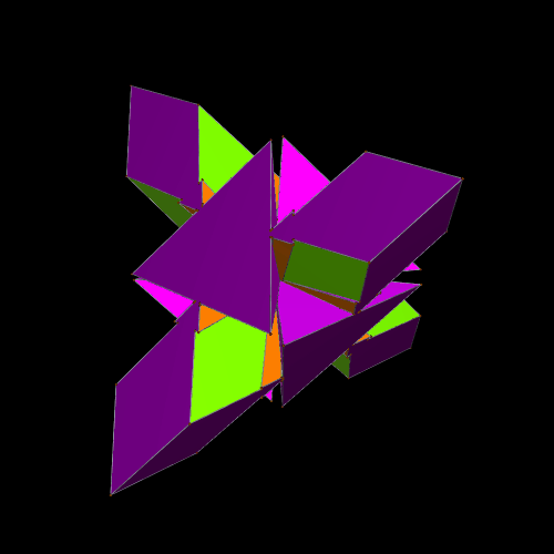 stellation Faceted Dual