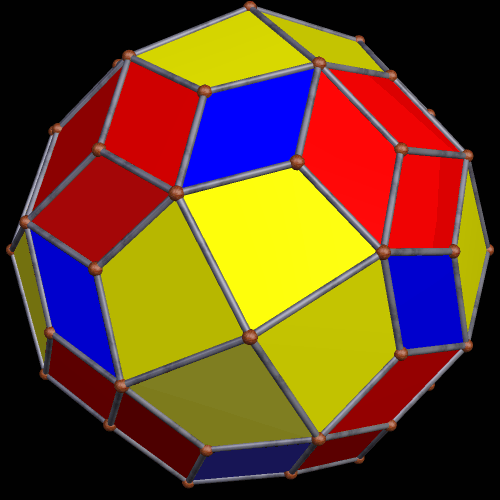 Convex hull of snub cube& dual compound