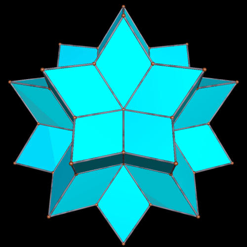 Rhombic Triaconta 26th stellation