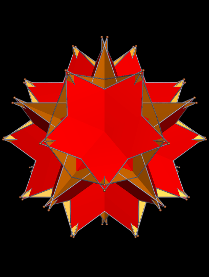 Compound of Augmented Dodeca and Augmented Icosa