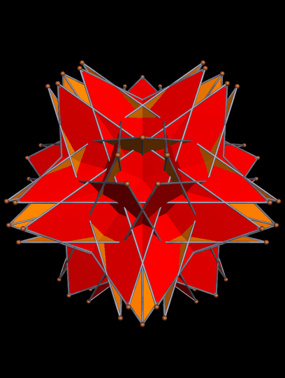 Excavated Icosidodecahedron dual